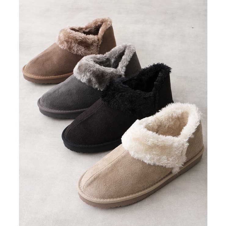 【25年秋冬再販】軽量 ボリュームファー アンクル ムートンブーツ | DEMETER | 詳細画像3 