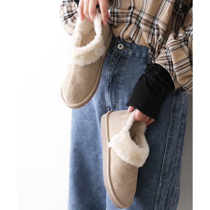 【25年秋冬再販】軽量 ボリュームファー アンクル ムートンブーツ | DEMETER | 詳細画像30 