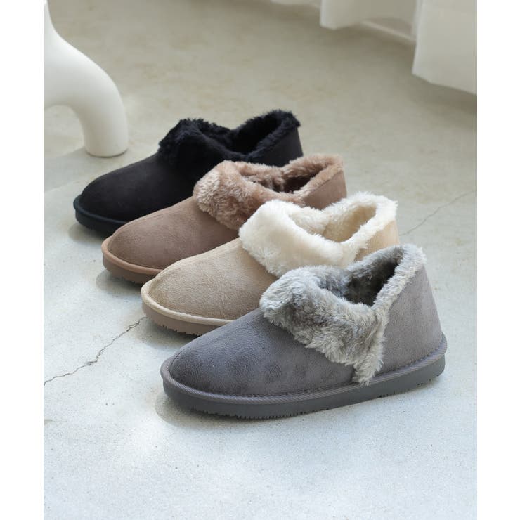 【25年秋冬再販】軽量 ボリュームファー アンクル ムートンブーツ | DEMETER | 詳細画像38 