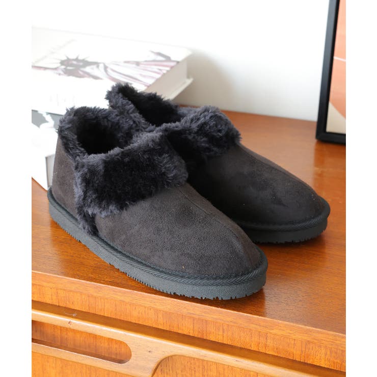 【25年秋冬再販】軽量 ボリュームファー アンクル ムートンブーツ | DEMETER | 詳細画像40 