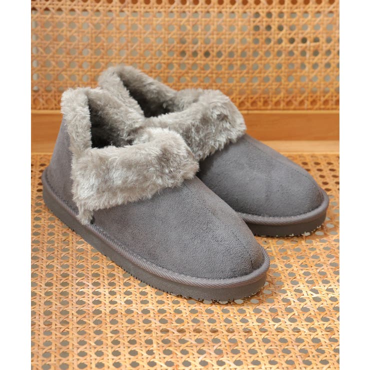 【25年秋冬再販】軽量 ボリュームファー アンクル ムートンブーツ | DEMETER | 詳細画像45 