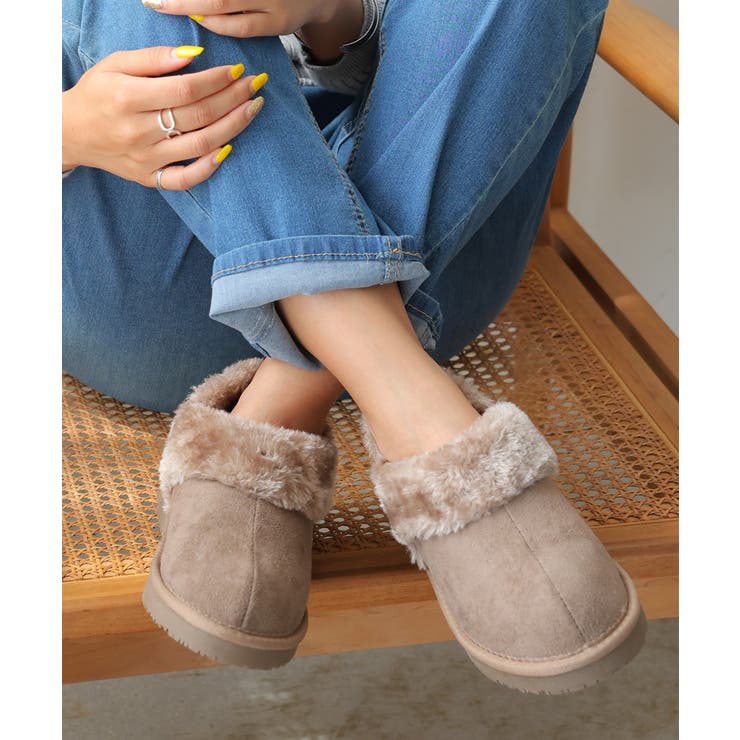 【25年秋冬再販】軽量 ボリュームファー アンクル ムートンブーツ | DEMETER | 詳細画像52 