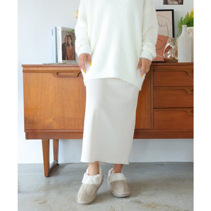 【25年秋冬再販】軽量 ボリュームファー アンクル ムートンブーツ | DEMETER | 詳細画像61 