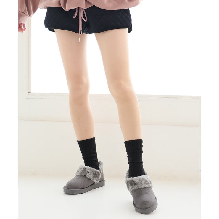 【25年秋冬再販】軽量 ボリュームファー アンクル ムートンブーツ | DEMETER | 詳細画像78 