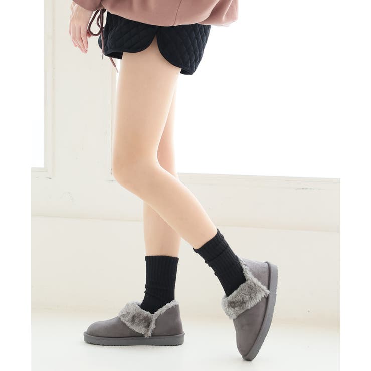 UGG NITA グレー ムートン スリッポン UGG（アグ）の「【復刻別注