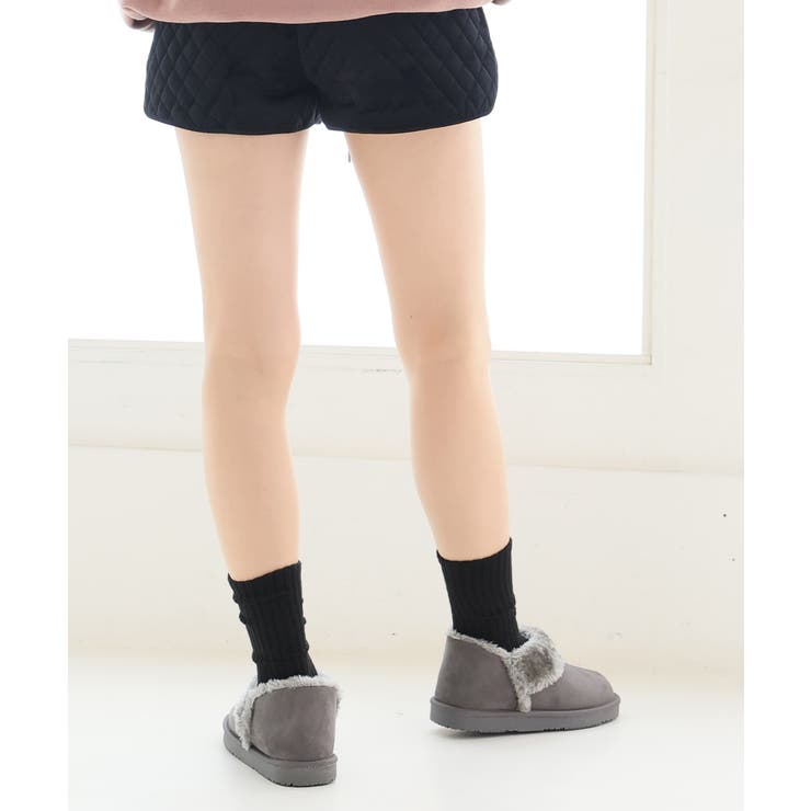 【25年秋冬再販】軽量 ボリュームファー アンクル ムートンブーツ | DEMETER | 詳細画像80 