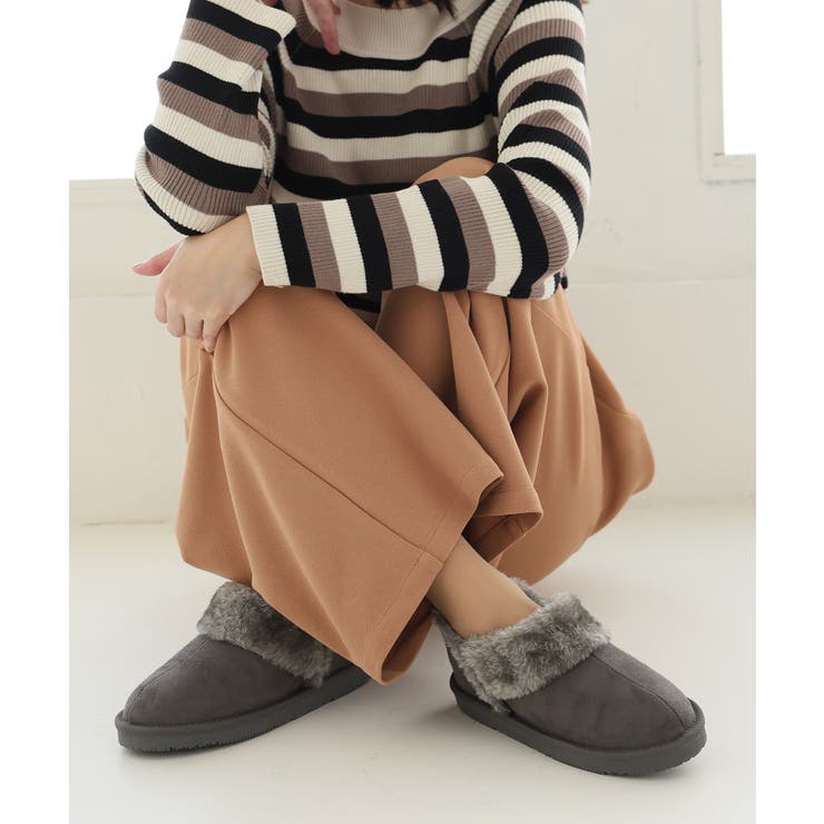 【25年秋冬再販】軽量 ボリュームファー アンクル ムートンブーツ | DEMETER | 詳細画像82 