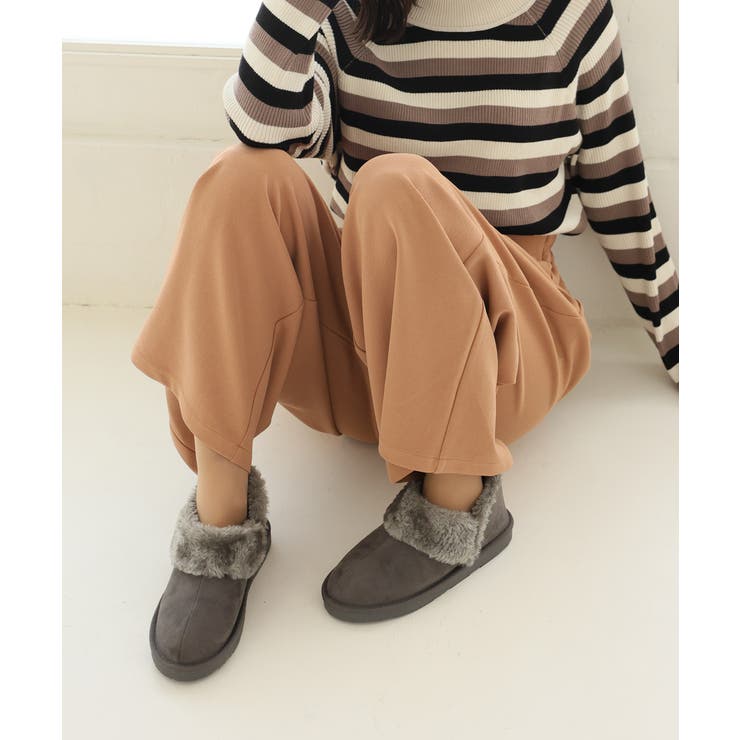 【25年秋冬再販】軽量 ボリュームファー アンクル ムートンブーツ | DEMETER | 詳細画像83 