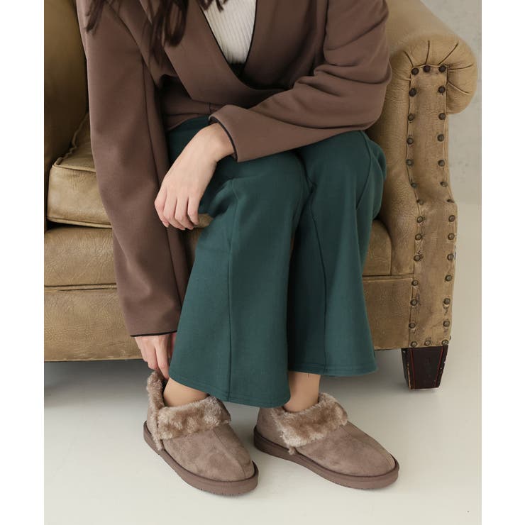 【25年秋冬再販】軽量 ボリュームファー アンクル ムートンブーツ | DEMETER | 詳細画像90 