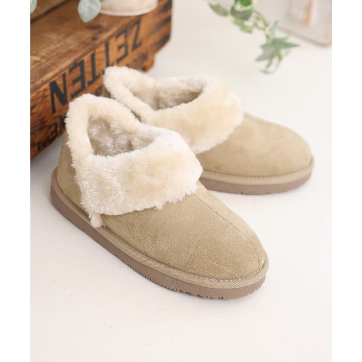 【25年秋冬再販】軽量 ボリュームファー アンクル ムートンブーツ | DEMETER | 詳細画像92 