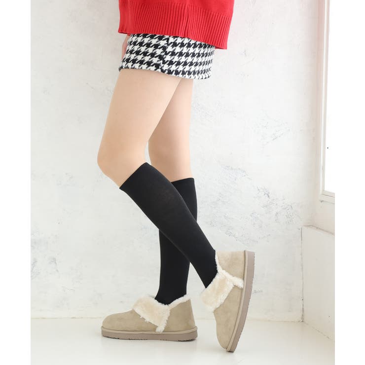 【25年秋冬再販】軽量 ボリュームファー アンクル ムートンブーツ | DEMETER | 詳細画像95 