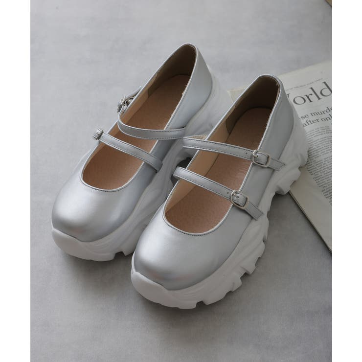 軽量厚底 プラットフォーム スニーカーライク | DEMETER | 詳細画像26 