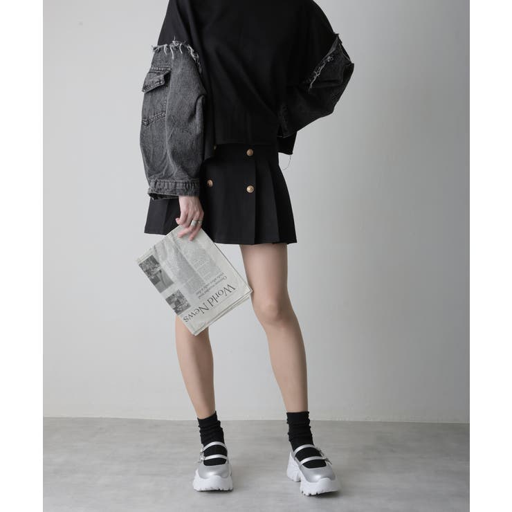 軽量厚底 プラットフォーム スニーカーライク | DEMETER | 詳細画像33 