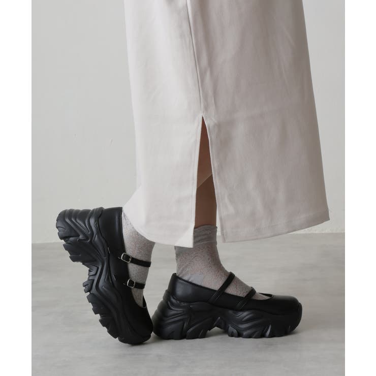 軽量厚底 プラットフォーム スニーカーライク | DEMETER | 詳細画像7 