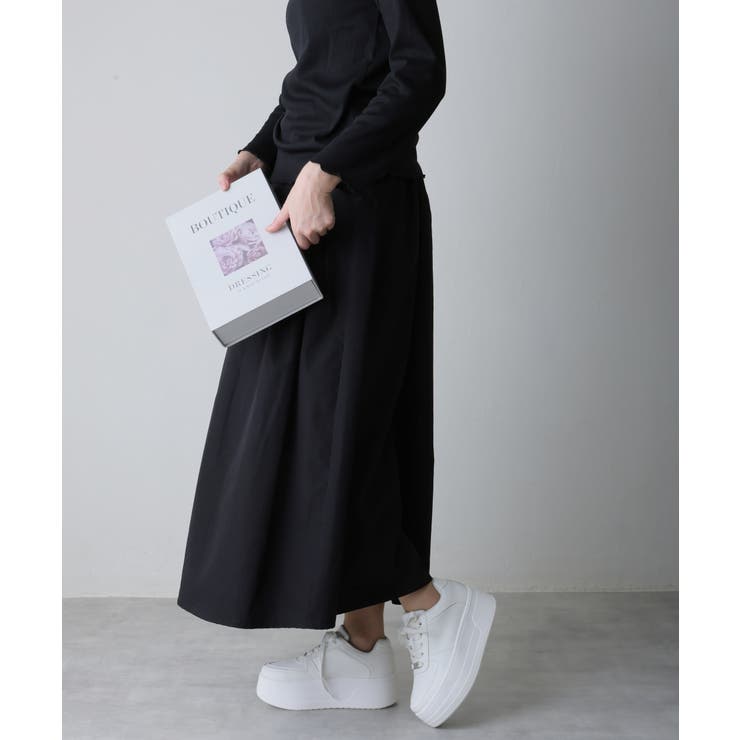 【25年春夏再販】軽量厚底 プラットフォーム レースアップ コートスニーカー | DEMETER | 詳細画像51 