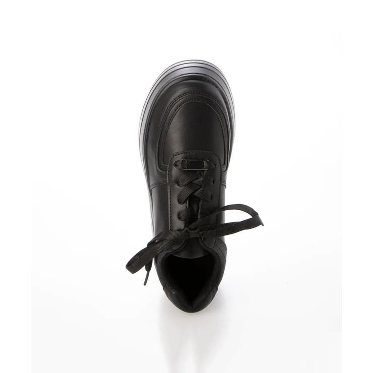 【25年春夏再販】軽量厚底 プラットフォーム レースアップ コートスニーカー | DEMETER | 詳細画像56 