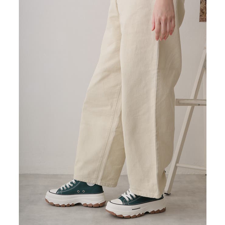 25年春夏新作】厚底 ボリュームソール レースアップ ハイカット