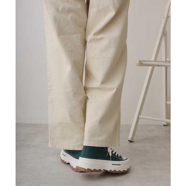 【25年春夏新作】厚底 ボリュームソール レースアップ ハイカットスニーカー | DEMETER | 詳細画像20 