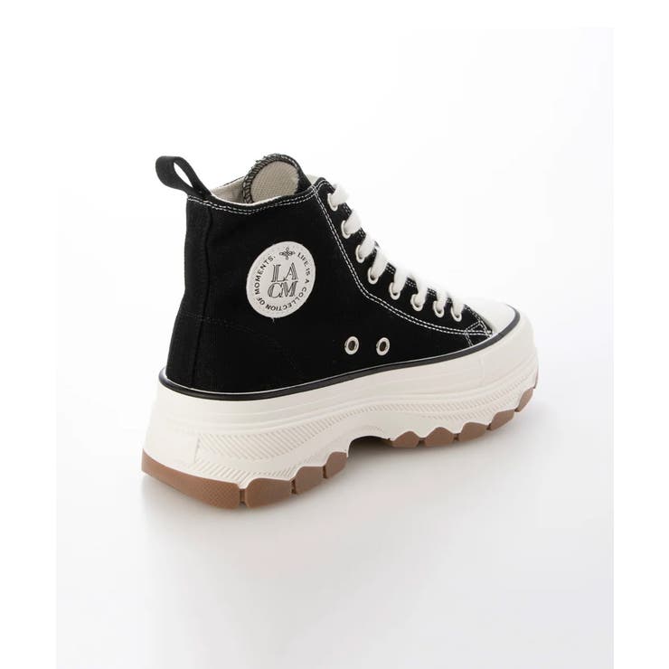 【25年春夏新作】厚底 ボリュームソール レースアップ ハイカットスニーカー | DEMETER | 詳細画像33 