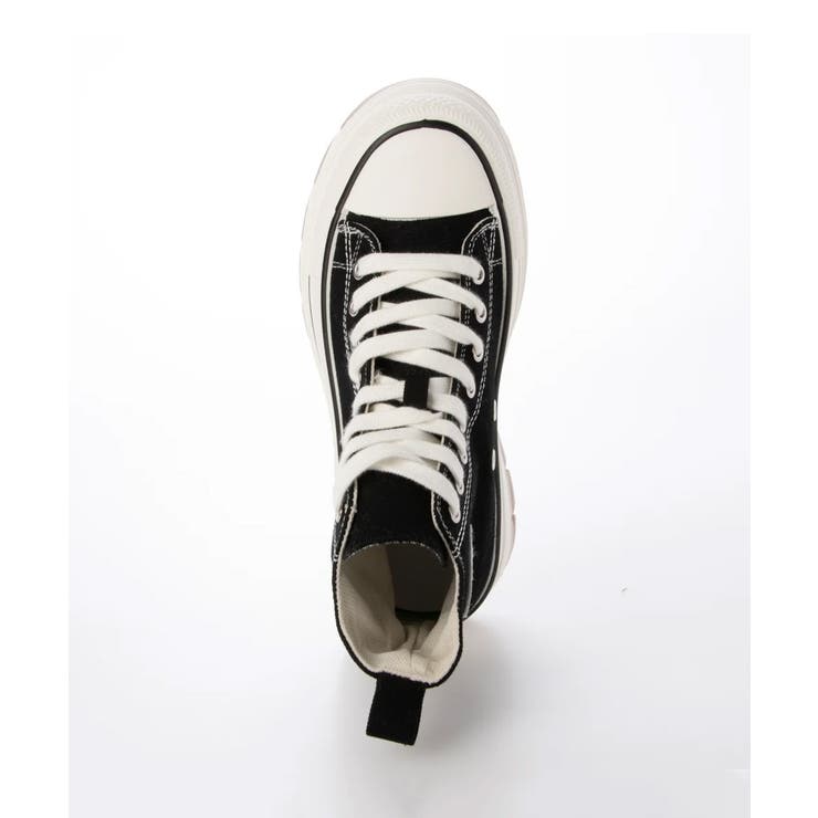 【25年春夏新作】厚底 ボリュームソール レースアップ ハイカットスニーカー | DEMETER | 詳細画像34 