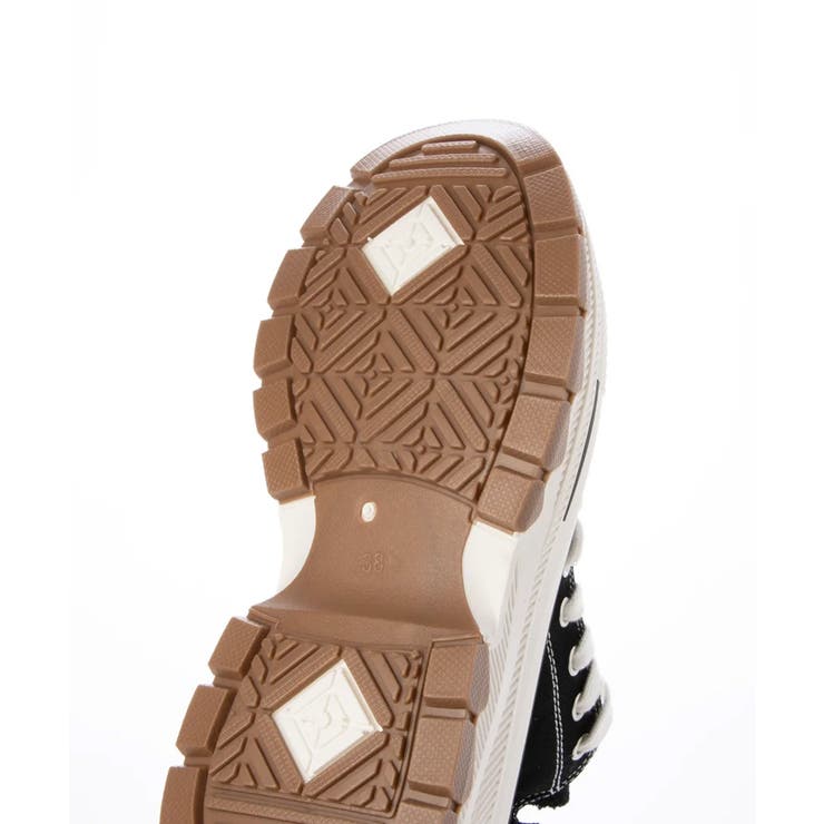 【25年春夏新作】厚底 ボリュームソール レースアップ ハイカットスニーカー | DEMETER | 詳細画像35 