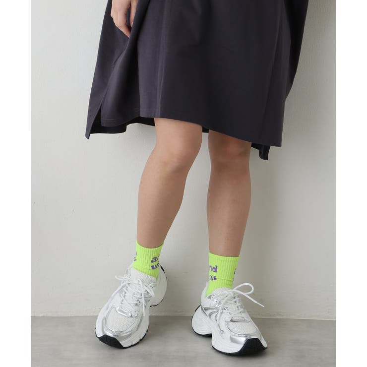 【25年春夏新作】軽量 厚底 ボリューム デザインソール ダッドスニーカー | DEMETER | 詳細画像20 