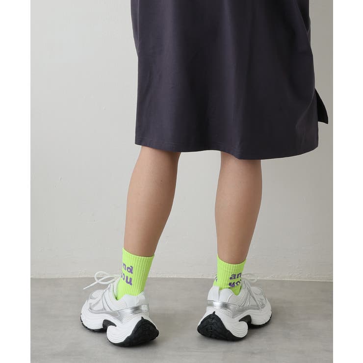 【25年春夏新作】軽量 厚底 ボリューム デザインソール ダッドスニーカー | DEMETER | 詳細画像23 