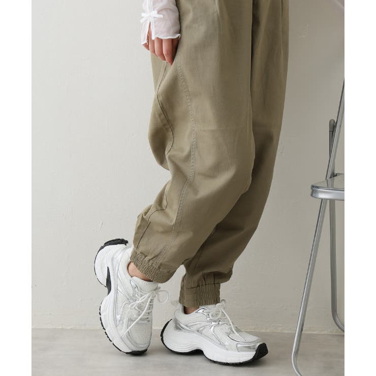 【25年春夏新作】軽量 厚底 ボリューム デザインソール ダッドスニーカー | DEMETER | 詳細画像29 