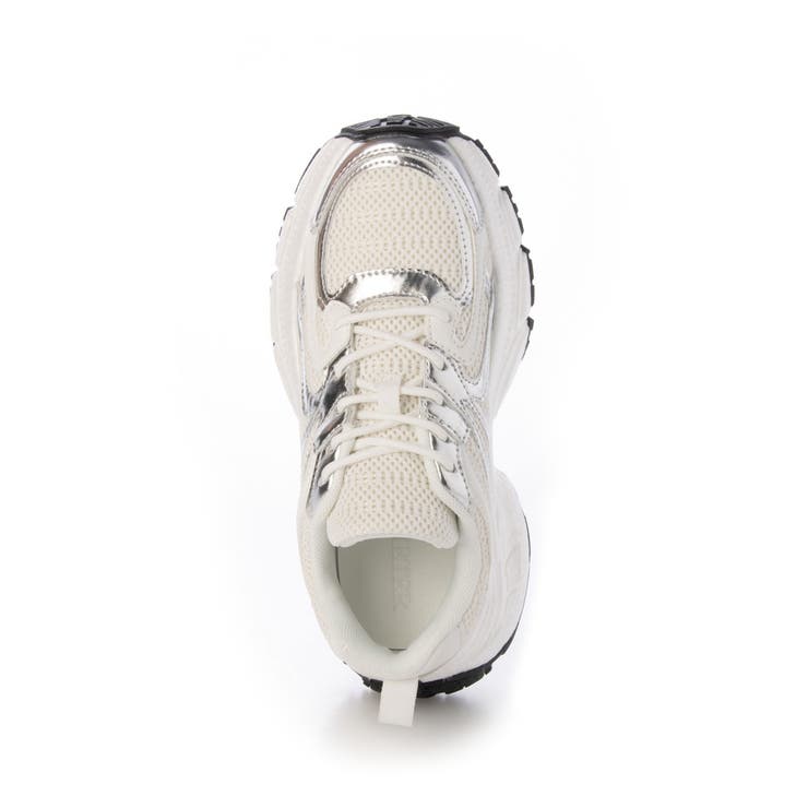 【25年春夏新作】軽量 厚底 ボリューム デザインソール ダッドスニーカー | DEMETER | 詳細画像48 