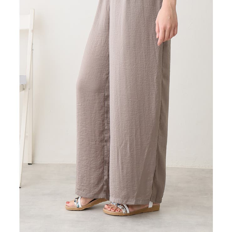 【25年春夏新作】フラワーモチーフ ビジュー リゾートサンダル | DEMETER | 詳細画像18 