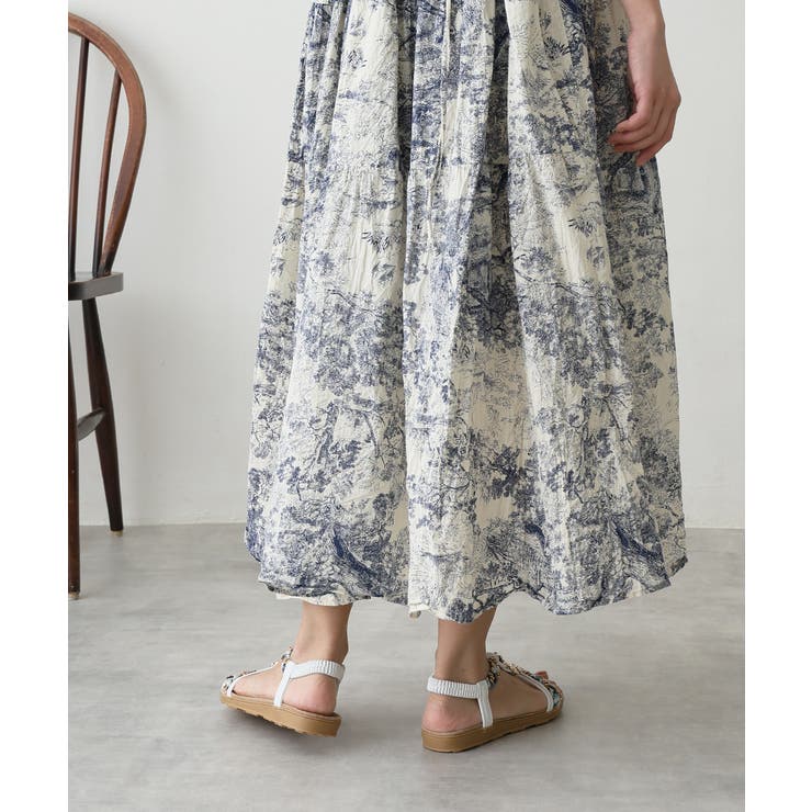 【25年春夏新作】フラワーモチーフ ビジュー リゾートサンダル | DEMETER | 詳細画像26 