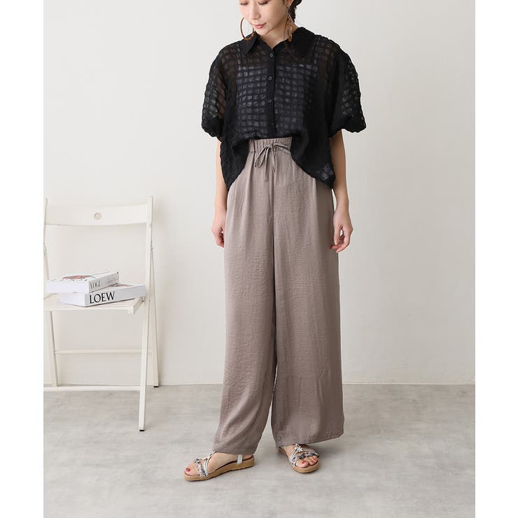 【25年春夏新作】フラワーモチーフ ビジュー リゾートサンダル | DEMETER | 詳細画像41 