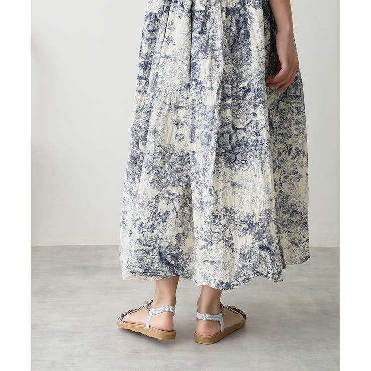 【25年春夏新作】フラワーモチーフ ビジュー リゾートサンダル | DEMETER | 詳細画像46 