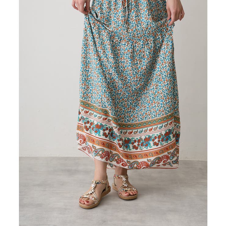 【25年春夏新作】フラワーモチーフ ビジュー リゾートサンダル | DEMETER | 詳細画像53 