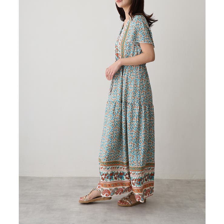 【25年春夏新作】フラワーモチーフ ビジュー リゾートサンダル | DEMETER | 詳細画像56 