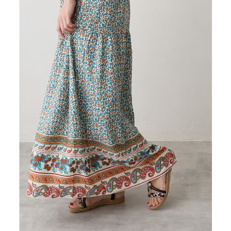 【25年春夏新作】フラワーモチーフ ビジュー リゾートサンダル | DEMETER | 詳細画像6 