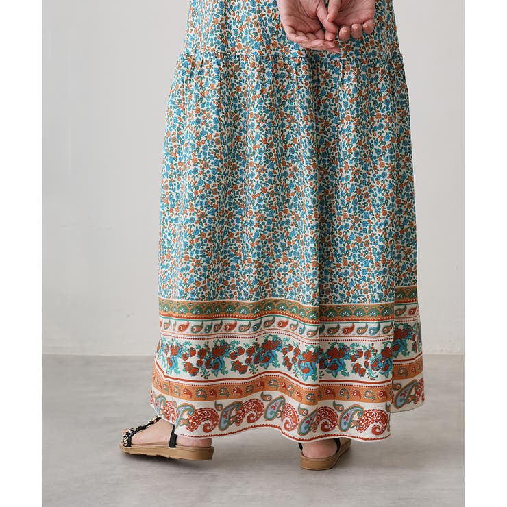 【25年春夏新作】フラワーモチーフ ビジュー リゾートサンダル | DEMETER | 詳細画像8 