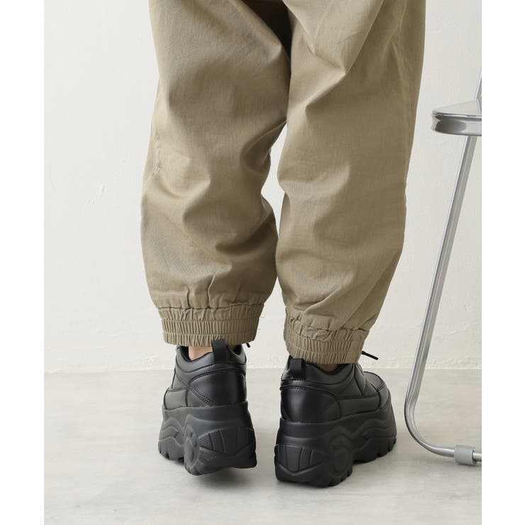 【25年春夏新作】軽量 厚底ソール レースアップ スニーカー | DEMETER | 詳細画像42 