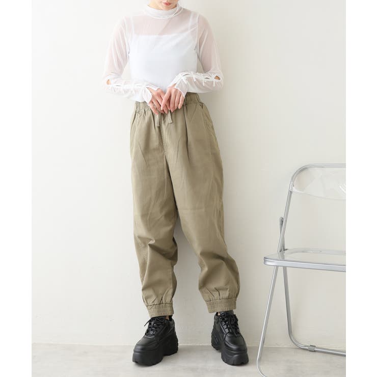 【25年春夏新作】軽量 厚底ソール レースアップ スニーカー | DEMETER | 詳細画像43 