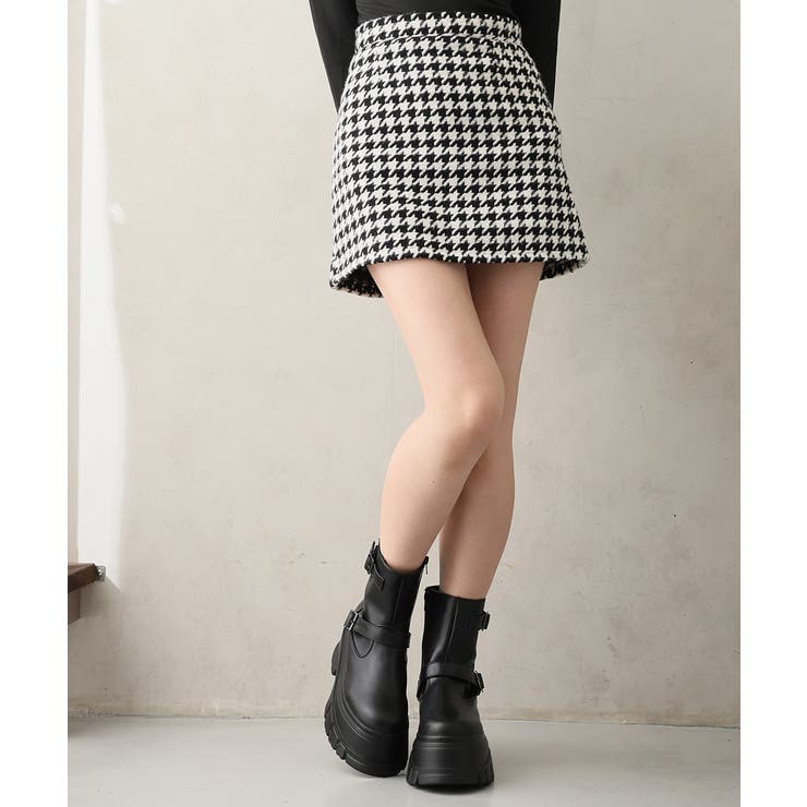 【25年秋冬新作】厚底 プラットフォーム デザインソール エンジニアブーツ | DEMETER | 詳細画像28 