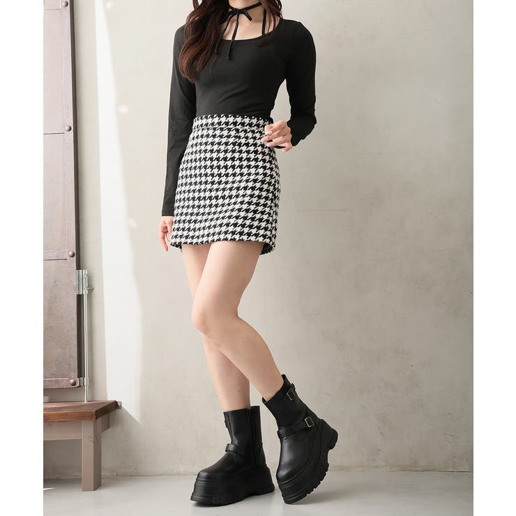 【25年秋冬新作】厚底 プラットフォーム デザインソール エンジニアブーツ | DEMETER | 詳細画像32 