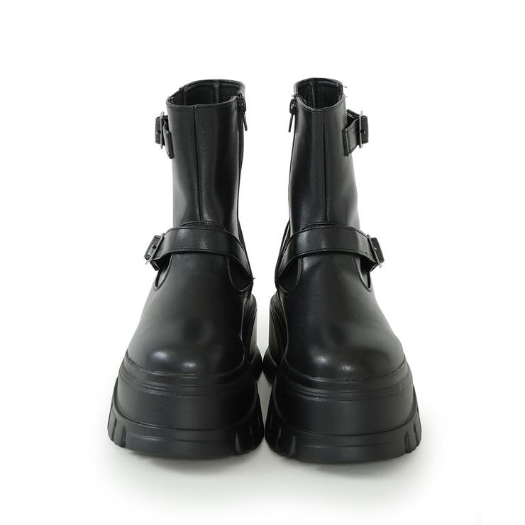 【25年秋冬新作】厚底 プラットフォーム デザインソール エンジニアブーツ | DEMETER | 詳細画像41 