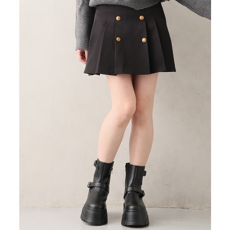 【25年秋冬新作】厚底 プラットフォーム デザインソール エンジニアブーツ | DEMETER | 詳細画像6 