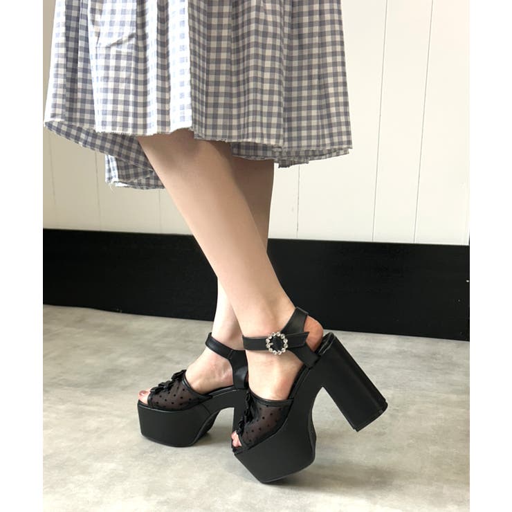 厚底 プラットフォーム ドットチュール | DEMETER | 詳細画像10 