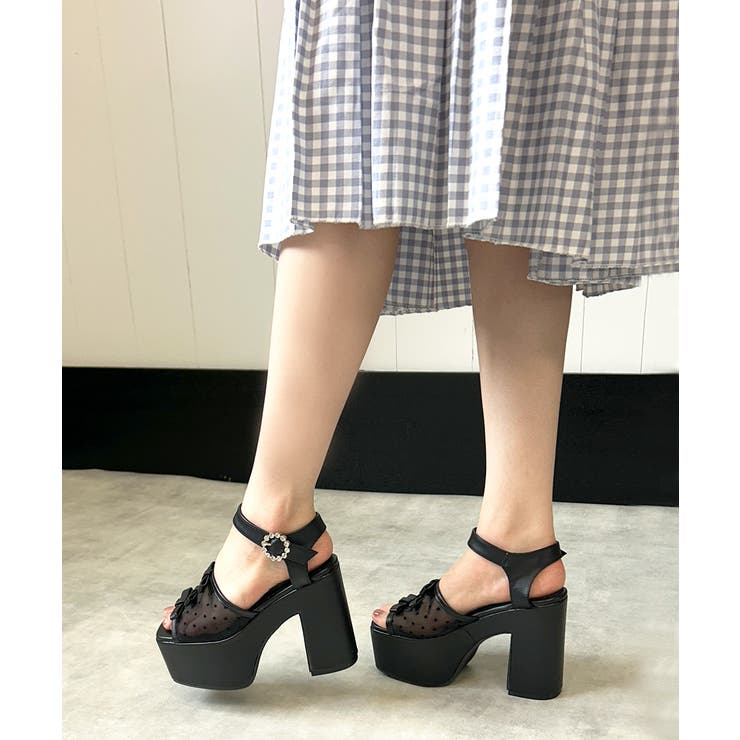 厚底 プラットフォーム ドットチュール | DEMETER | 詳細画像11 