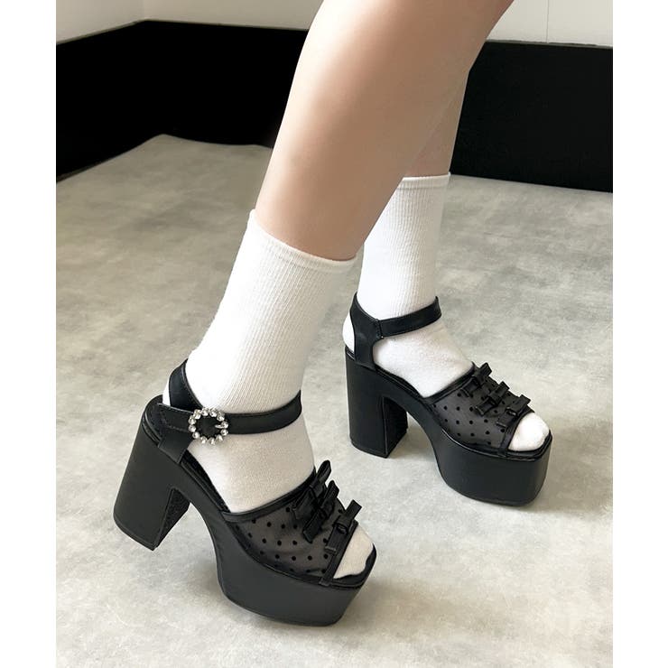 厚底 プラットフォーム ドットチュール | DEMETER | 詳細画像13 