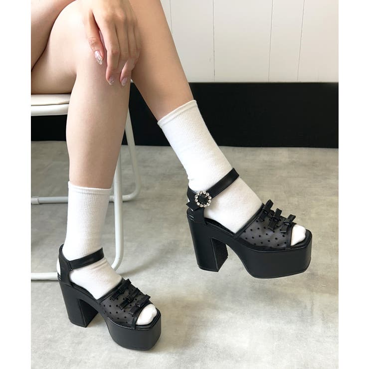 厚底 プラットフォーム ドットチュール | DEMETER | 詳細画像14 