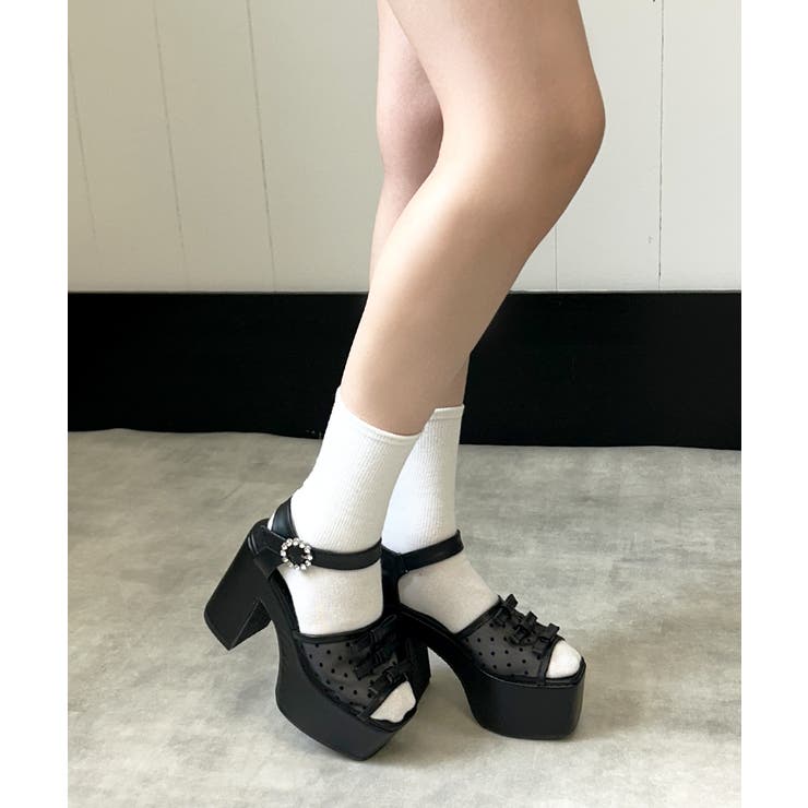 厚底 プラットフォーム ドットチュール | DEMETER | 詳細画像15 