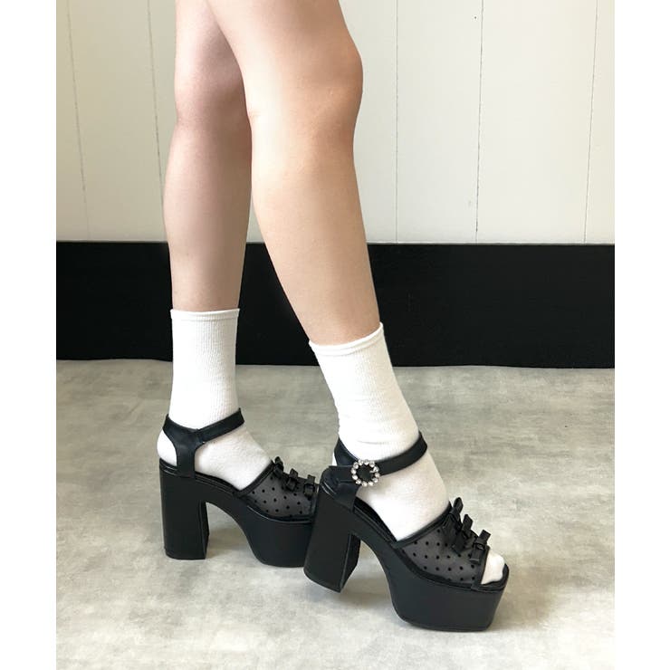 厚底 プラットフォーム ドットチュール | DEMETER | 詳細画像16 