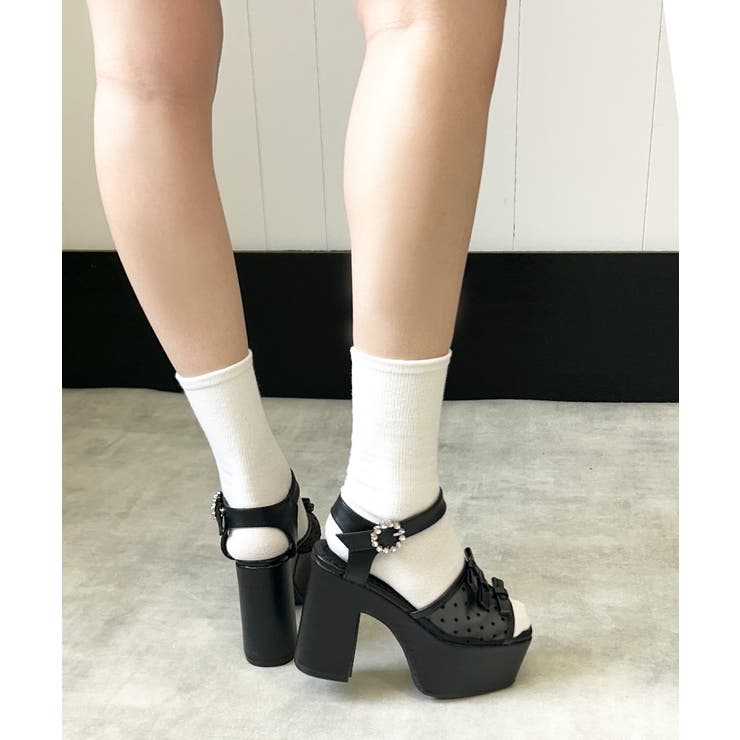 厚底 プラットフォーム ドットチュール | DEMETER | 詳細画像17 